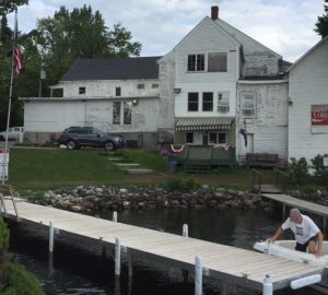 Staying on one of the lakes, tie up the boat behind Day's (or the post office or Maine Lakes Resource Center) and have some ice cream, do your shopping or stroll around town.