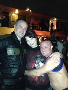 My first two leather brothers - Dire and boy.