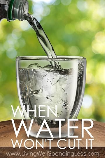 When Water Won't Cut It Vertical