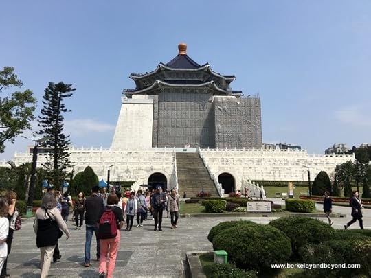 exterior of National Chiang Kai-shek Memorial Hall in Taipei, Taiwan