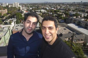 Sean Rad and Justin Mateen, Tinder's founders, currently attributed with 