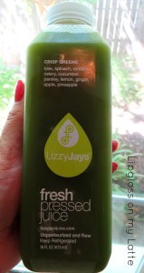 Green leaf juice is fast replacing nice juice in New York. At least this one has apple in it...