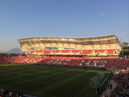 Rio Tinto Stadium, home of RSL