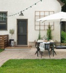 DIY backyard before and after via Apartment Therapy