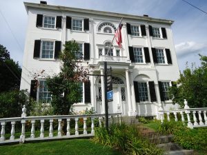 Nickelss-Sortwell House - mentioned in my STO{PPING TO HOME, and (as a hotel) in UNCERTAIN GLORY. Open to public in summer.