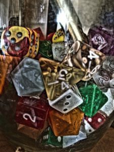 picture of polyhedral dice