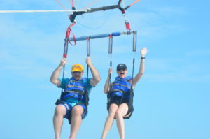 Parasailing in Dewey Beach
