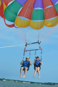 Parasailing in Dewey Beach