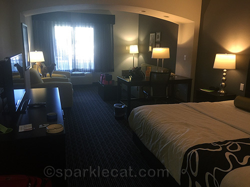 large hotel room