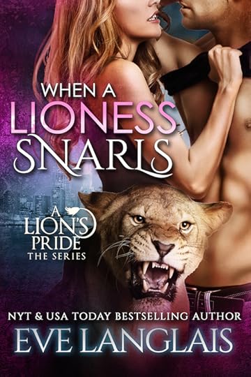 A lioness who isn't afraid to snarl
