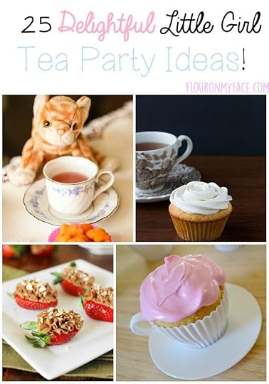 25 Little Girl Tea Party Ideas via flouronmyface.com