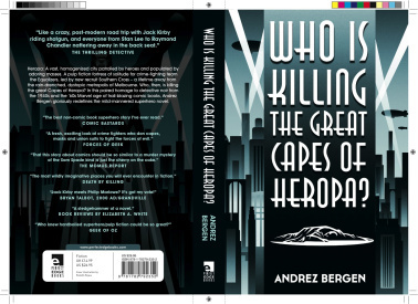Cover Art | Who is Killing the Great Capes of Heropa |2013 COVER