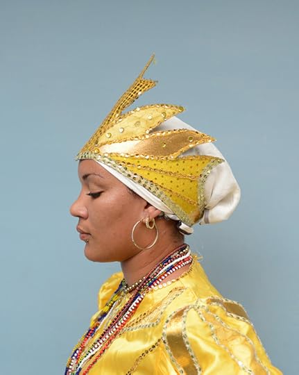Nicola Lo Calzo, Anajulia, initiated in the Regla de Osha, during the initiation ceremony of her daughter, Eva Isabel, Los Olmos neighborhood, Santiago, from the series Regla, 2015. Courtesy the artist and L'agence à Paris