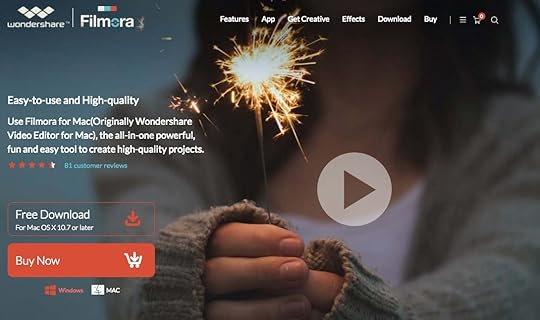 Filmora homepage