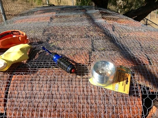 chicken wire coop ook