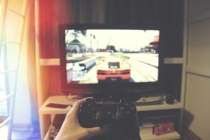 Picture of a video game