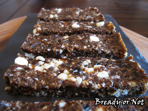 Bready or Not: No-Bake Maple Macadamia Nut Energy Bars (Gluten Free)