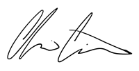 Chris Cimorelli signature