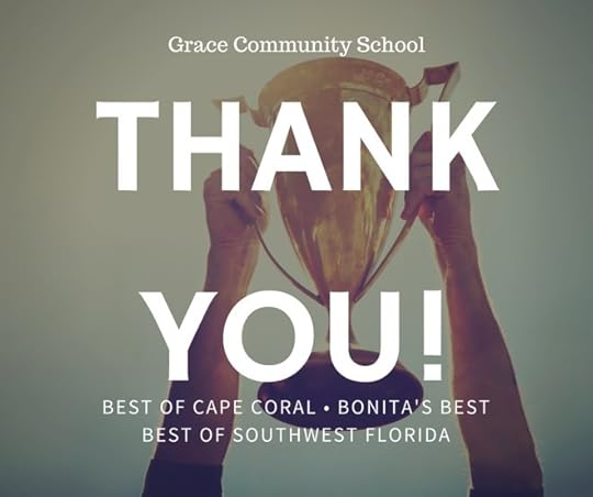 Thank you for voting Grace Community School Best of Cape Coral, Bonita's Best and Best of Southwest Florida for 2016!