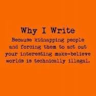 crazy writer