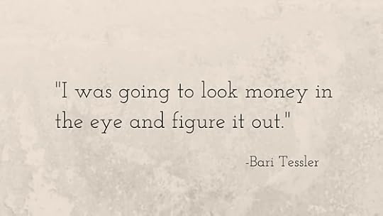 I was going to look money in the eye