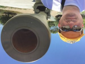 Phil with Fort Miles Gun