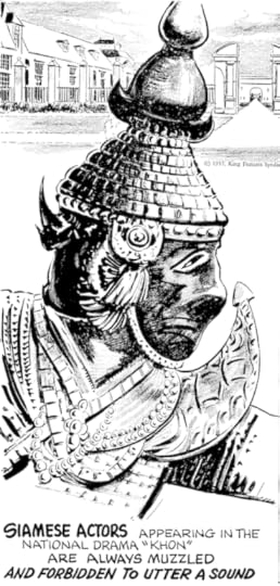 Believe it or not, in its heyday, Khon actors were muzzled when performing in order to not even utter a sound!