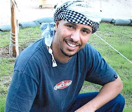 Mauritanian prisoner Mohamedou Ould Slahi, photographed before he was handed over to US authorities in Mauritania, and sent for torture in Jordan and Guantanamo, where he is still held. On July 14, 2016, a Periodic Review Board approved him for release.