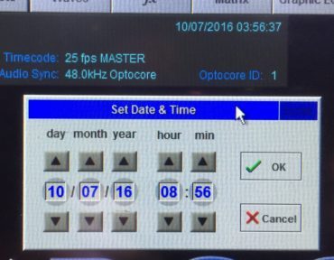 emergency-digico-sd5-optocore-procedures-time