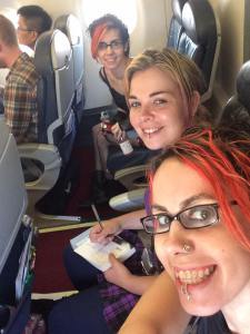 flying home