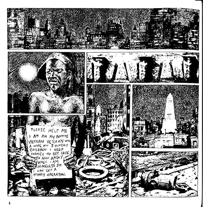 First page of WELCOME TO THE ZONE as originally published, 1995. 