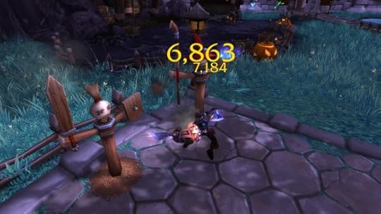 The new killing spree animation in World of Warcraft