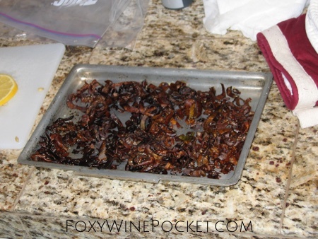 My sister-in-law so helpfully photo-documented this fuck-up. (My only consolation was I didn’t fuck up the gravy like Mr. Foxy did.)