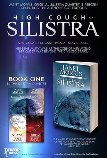 The Author's Cut of High Couch of Silsitra, available in hardcover, trade paper, and digital format from Perseid Press