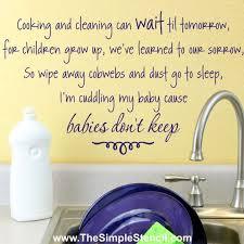 Image result for housework can wait poem