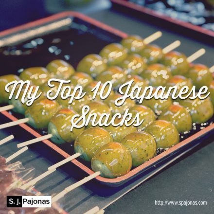 SJ Pajonas My Top 10 Japanese Snacks