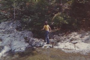 Brother Bill at Baxter State Park in 1976.