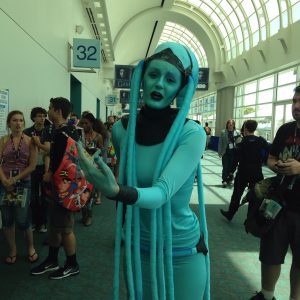 Leah Thomas, bringing the cosplay.