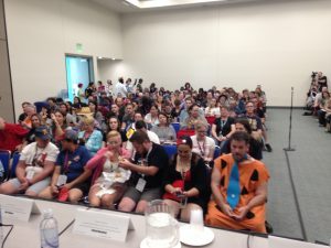 The crowd at our panel.