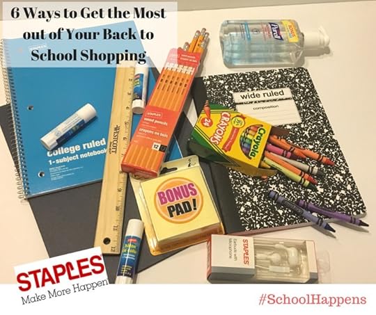Back to School at Staples #SchoolHappens