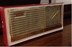 Listening to the radio