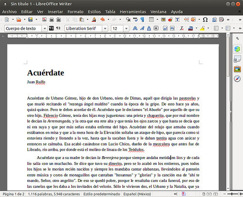 LibreOffice Writer