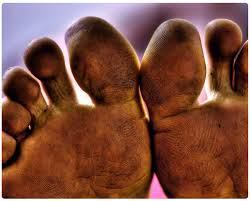 dusty feet