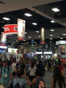The convention floor is HYPE!