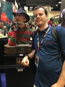 Relaxing with an old friend.