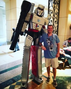 Me and a new buddy.