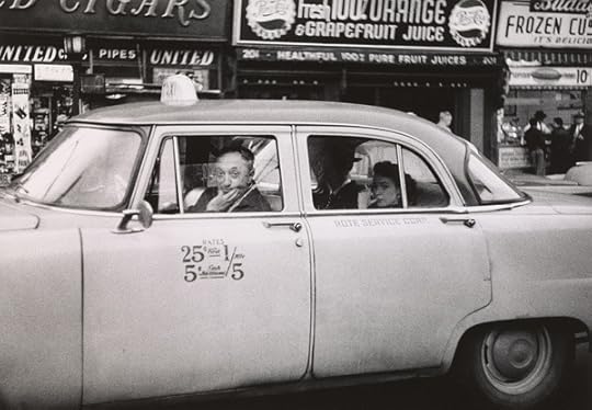 Diane Arbus, Taxicab driver at the wheel with two passengers, N.Y.C., 1956 © The Estate of Diane Arbus, LLC.