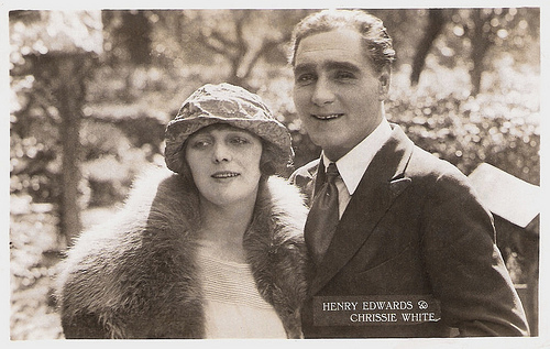 Chrissie White and Henry Edwards