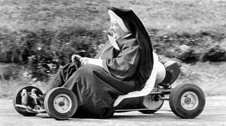 09 Oct 1962, Akron, Ohio, USA - Sister John Bosco of St. Sebastian School - Image by © Bettmann/Corbis