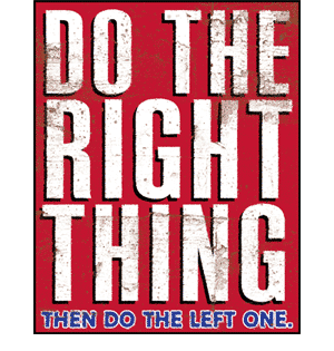 do the right thing